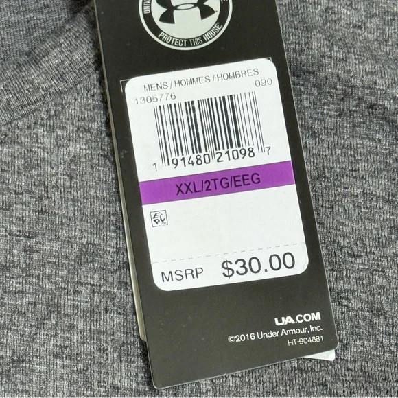 UA MENS LONG SLEEVE LOCKER TEE - Picture 4 of 7